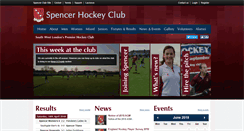 Desktop Screenshot of hockey.spencerclub.org